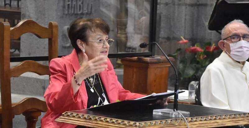 Momento del pregón/Francisco Javier Santana.